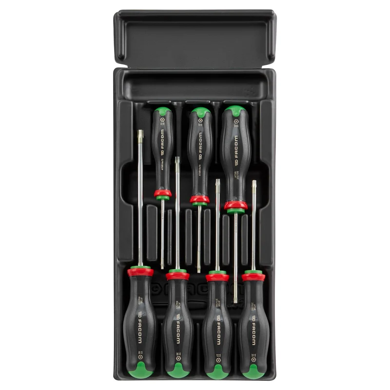 [MOD.ATXRPB] Module de 7 tournevis PROTWIST® Tamper TORX® en plateau thermoformé, taille 1/3"