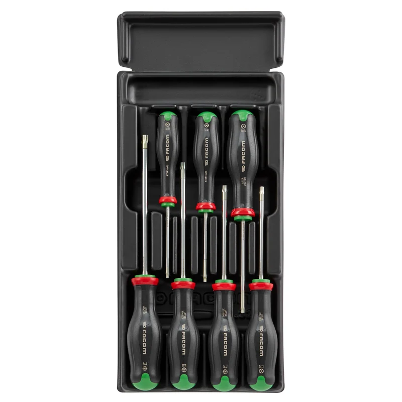 [MOD.ATXR] Module de 7 tournevis PROTWIST® Tamper TORX® en plateau thermoformé, taille 1/3"