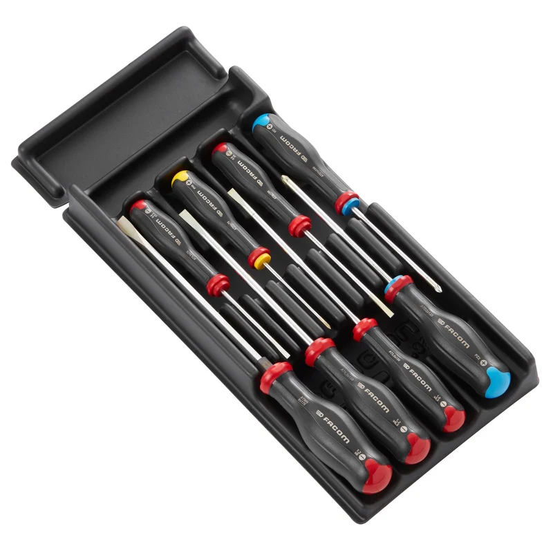 [MOD.AT7] Module de 8 tournevis PROTWIST® en plateau thermoformé, taille 1/3"