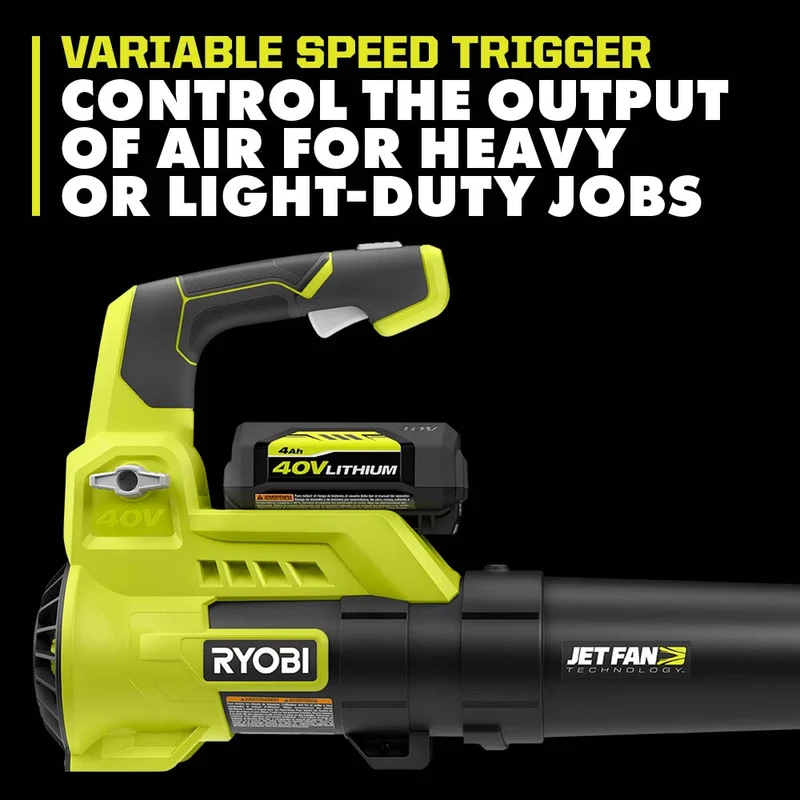 40V 525 CFM Jet Fan Blower Kit