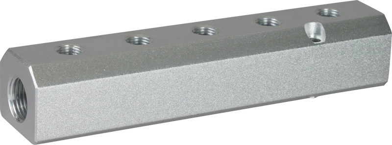 Rampe En Aluminium - 2 Entrées 1/2" F - 5 Sorties 1/2" F 404725 Lacme