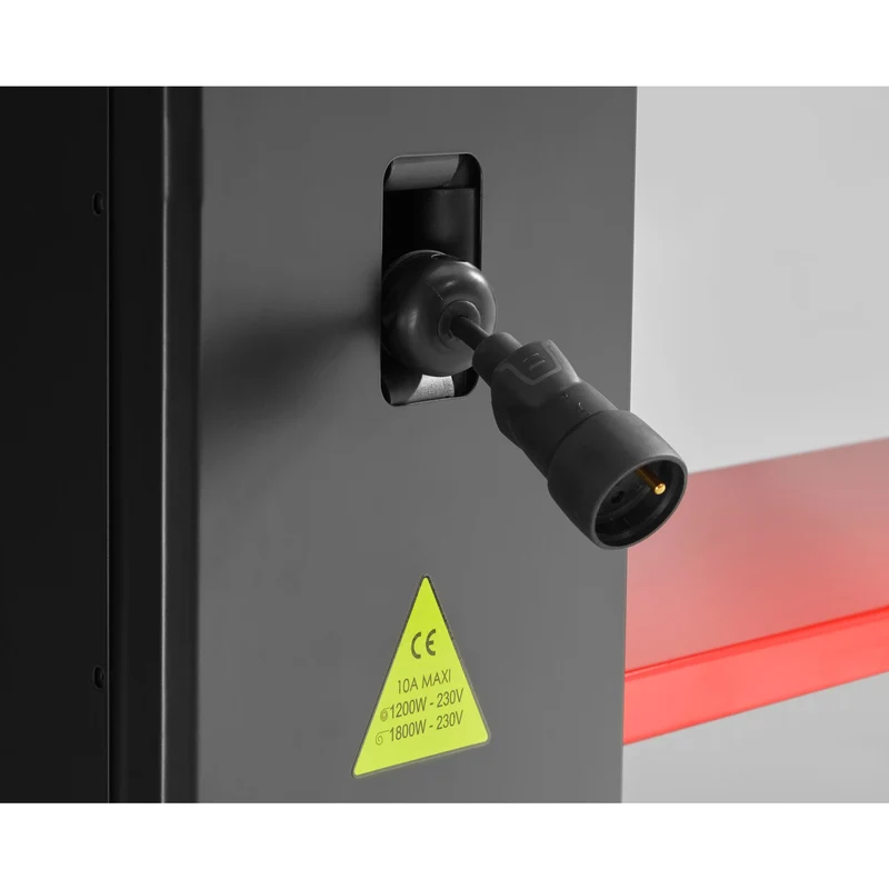 [JLS3-PSHPOWER] Pied power, version haute, 1015 mm, prises, enrouleurs électriques et air comprimé