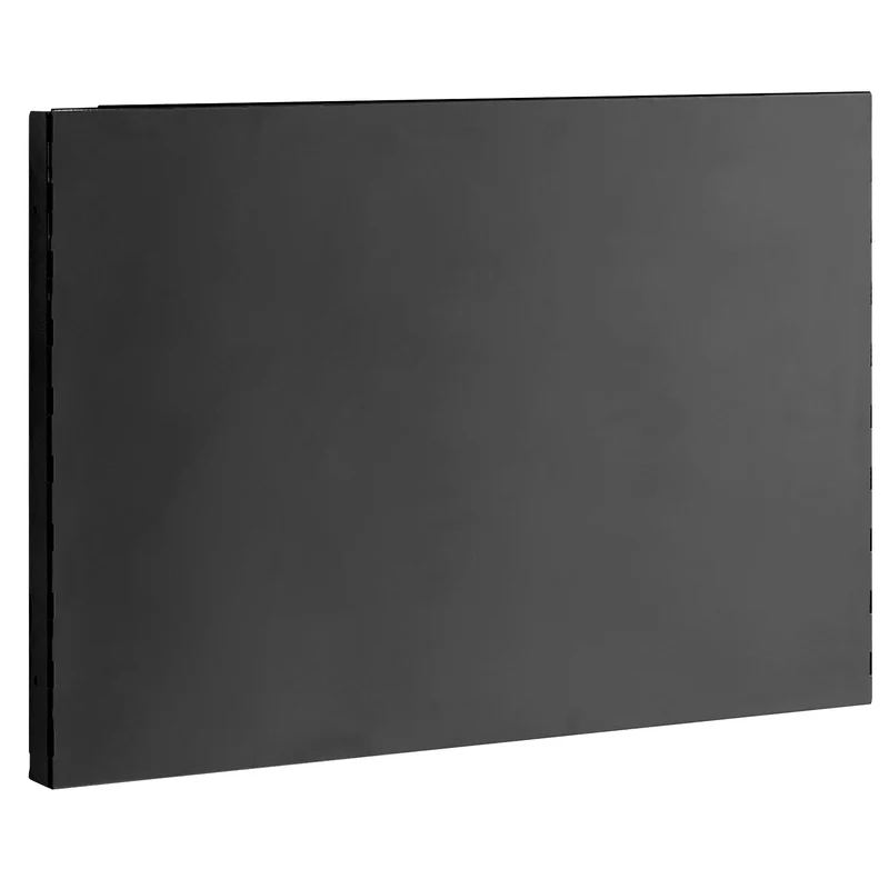 [JLS3-PPNBBS] Demi panneau d'affichage, métal, aimanté, noir