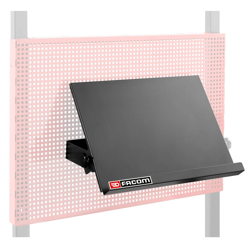 [JLS3-LAPTOPBS] Support ordinateur à fixer sur panneau perforé, noir