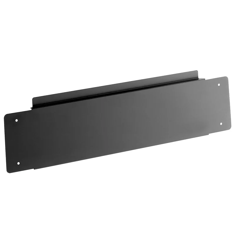 [JLS3-BASEMBS] Réhausse métal pour meuble bas simple, noire