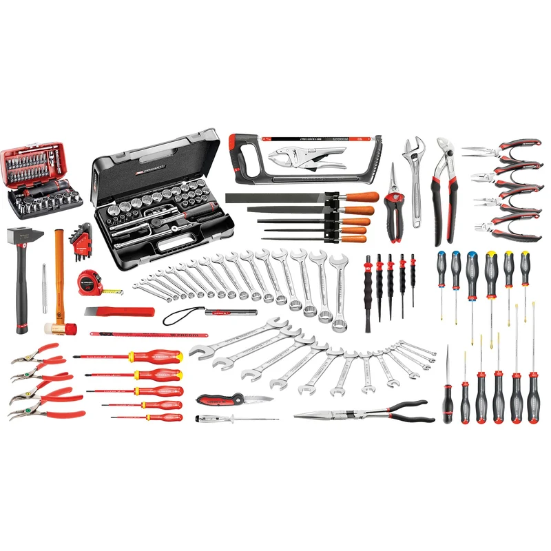 [JET6.M130A] Sélection maintenance industrielle 165 outils - servante 6 tiroirs