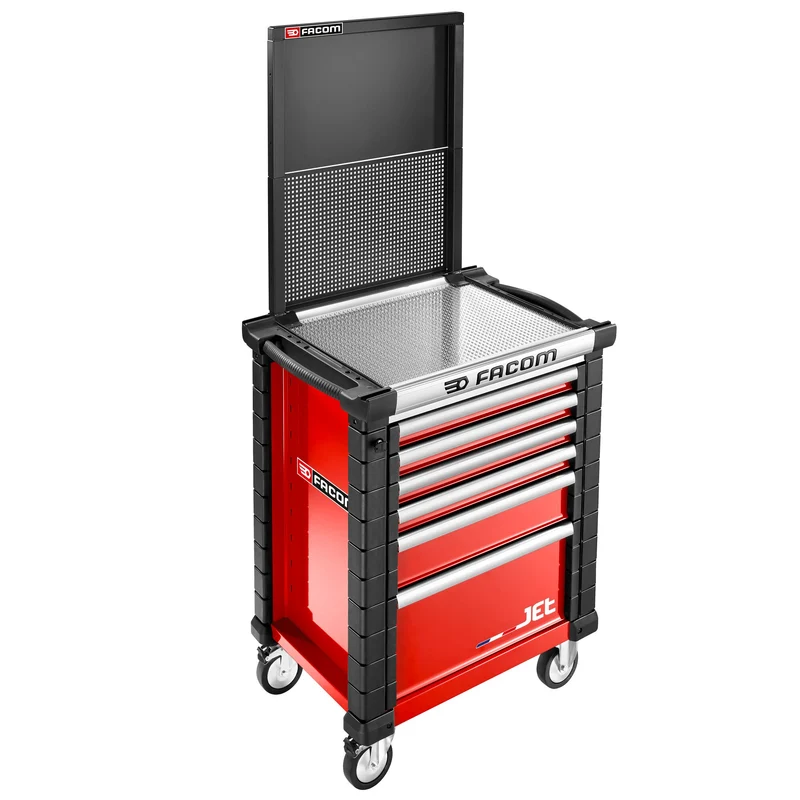 [JET.WA22-2B] Accessoire plateau servante atelier JET : panneau d'affichage métal - série JET.MXA