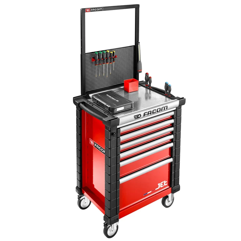 [JET.WA22-2A] Accessoire servante atelier JET : panneau perforé métal multifonctions - série JET.MXA