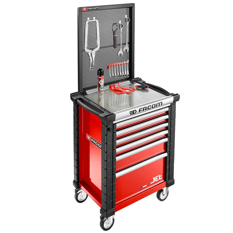 [JET.WA22-2A] Accessoire servante atelier JET : panneau perforé métal multifonctions - série JET.MXA