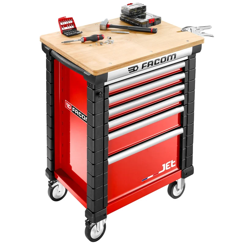 [JET.WA14M3] Plateau en bois multiplis hêtre, 28 mm, pour servantes JET.M3A