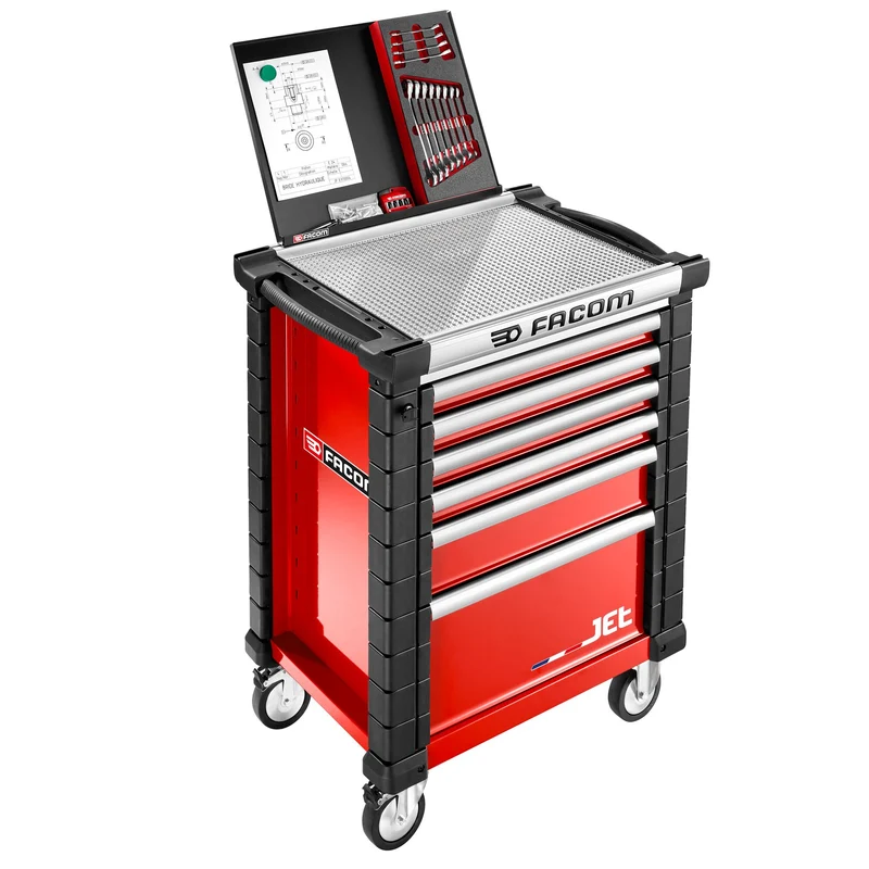 [JET.WA12] Accessoire plateau servante atelier JET : support plan et outils - série JET.MXA