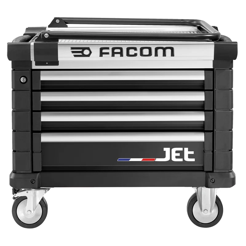 [JET.CR4NM3A] Coffre mobile 4 tiroirs, L 569 x H 421 mm, 3 modules par tiroir