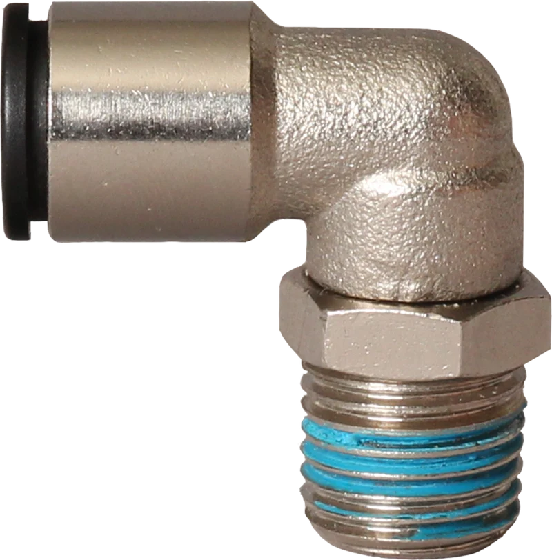 Rit4508-2 : Mini Raccord Instantané - Coudé -1/4"M - Dn8 409712 Lacme
