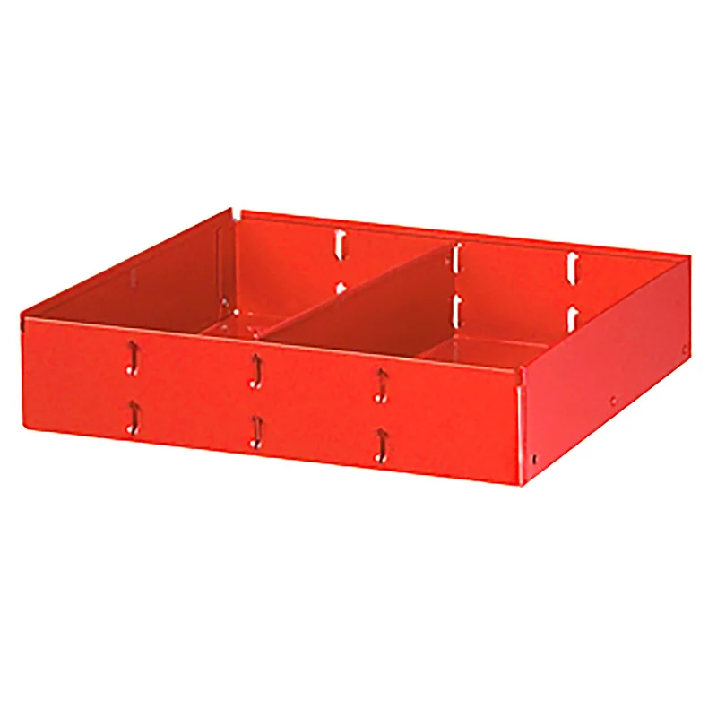[F50020030] Étagère métal, montants 5003ME, 4 séparateurs amovibles, L 682 x H 90 x P 375 mm