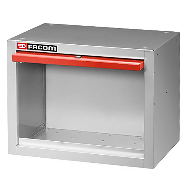 [F50020019] Base petite largeur, porte métal avec serrure, L 495 x h382 mm