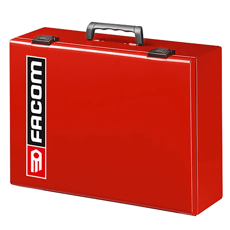 [F50000302] Valise métal à emporter, pour caissons petite largeur, poignée, L 403 x H 135 mm