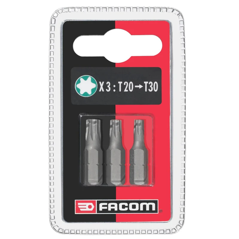 [EX12.J3] Jeu de 3 embouts standards série 1 Torx® T20-25-30