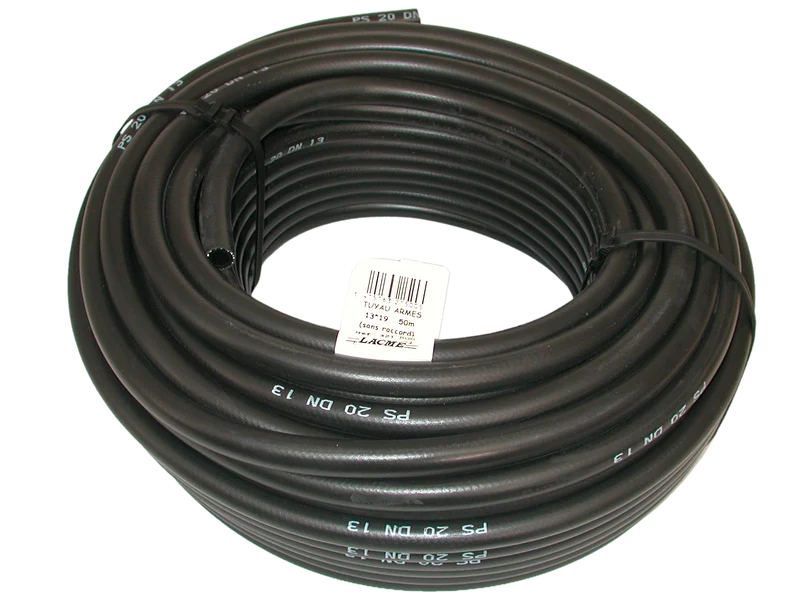 Tuyau Pvc Armé 13 X 19 Mm X 50 M 321500 Lacme