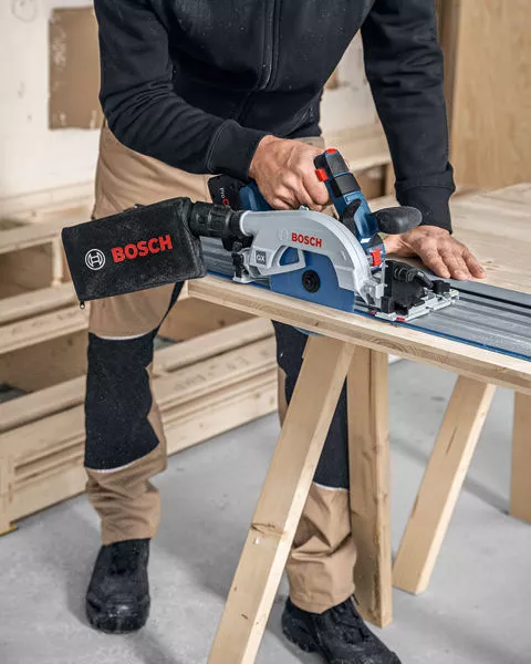 SCIE CIRCULAIRE ø 165 mm GKS 18V-57-2 GX + rail de guidage - 06016C1003 Bosch