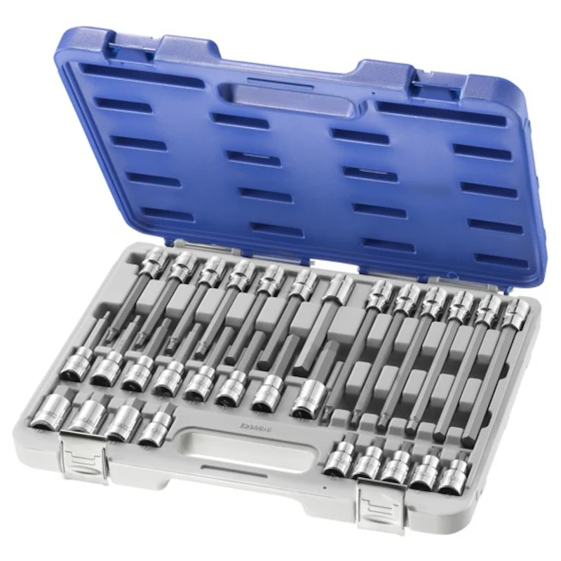 [E200516] Expert - Coffret de douilles tournevis 6 pans 1/2” - 30 pièces