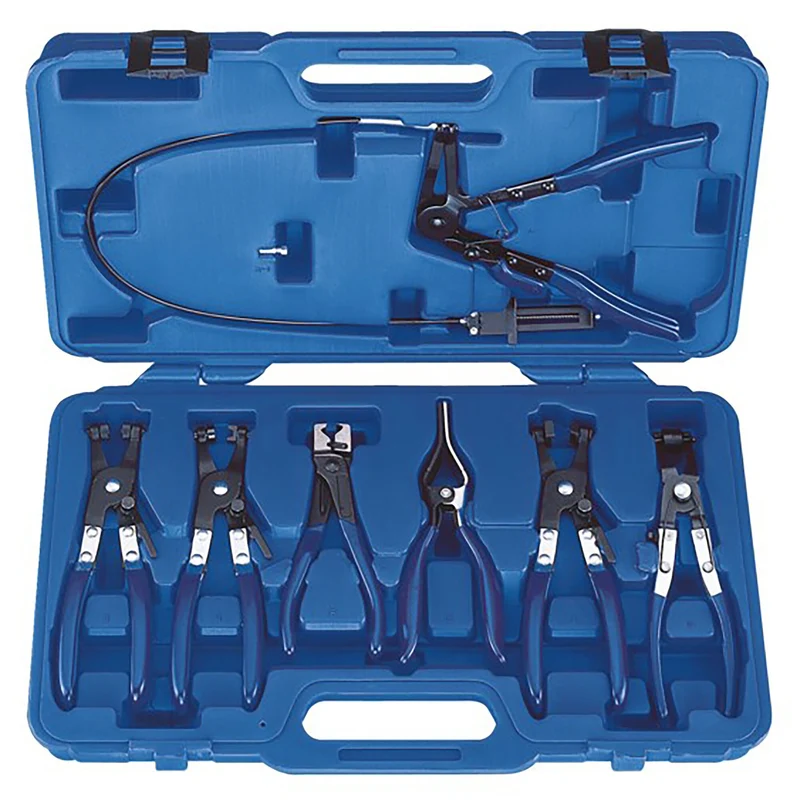 [E200501] Jeu de pinces pour colliers autoserrants, 7 pièces