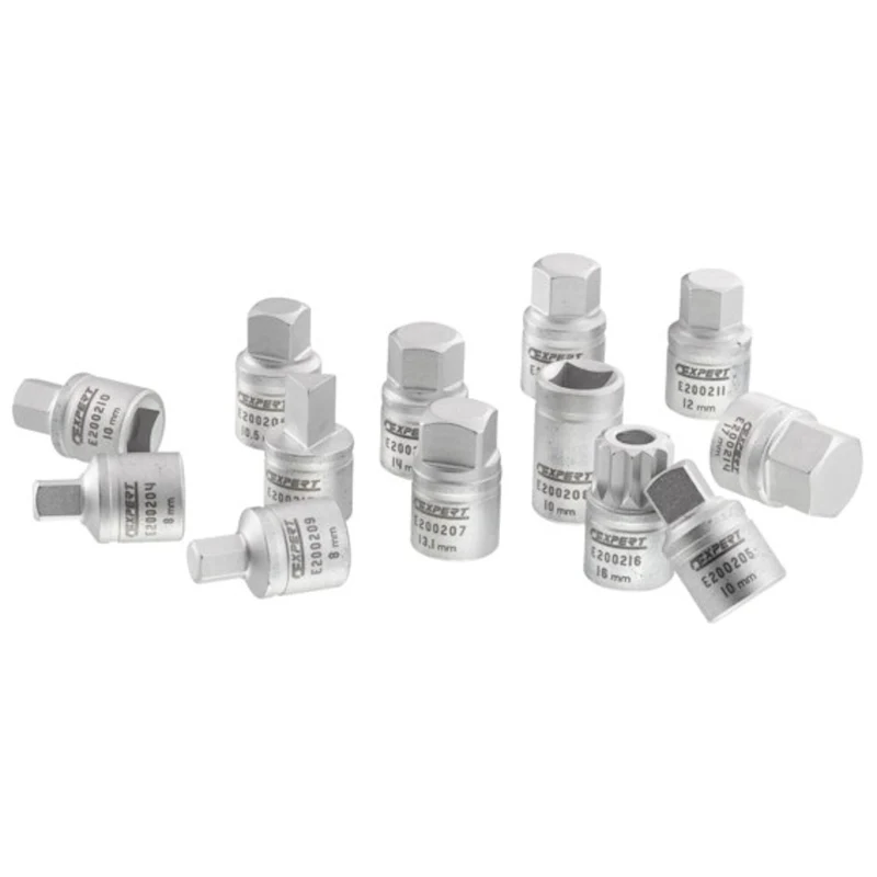 [E200203] Jeu d'embouts de vidange, 13 pièces
