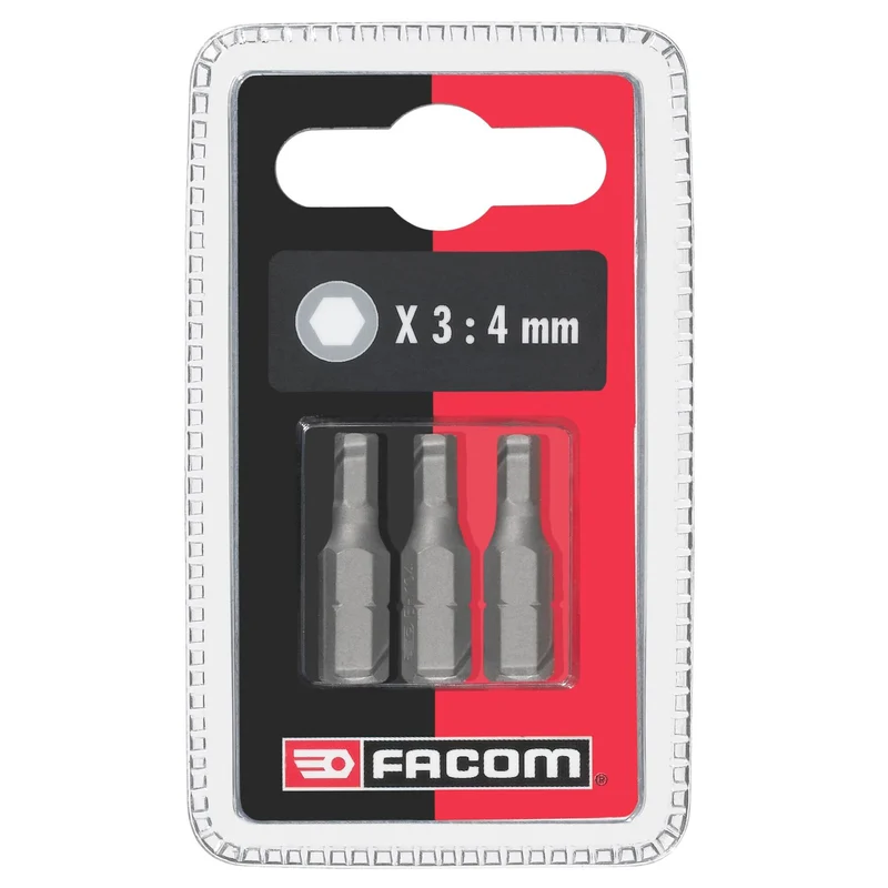 [EH103.J3] Jeu de 3 embouts standards série 1 pour vis 6 pans creux métriques