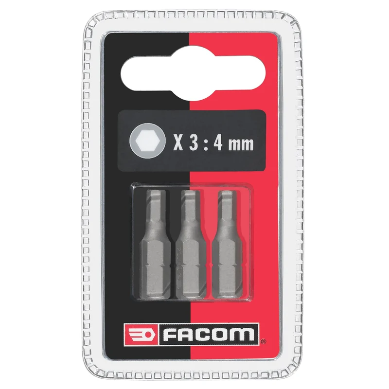 [EH102.5.J3] Jeu de 3 embouts de vissage pour vis 6 pans creux, standards série 1, 2,5 mm