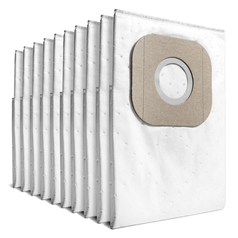 Sacs filtrants non tissés, 10 x pour aspirateur T 7/1 Classic, T 8/1, T 11/1 Classic Karcher 6.904-084.0