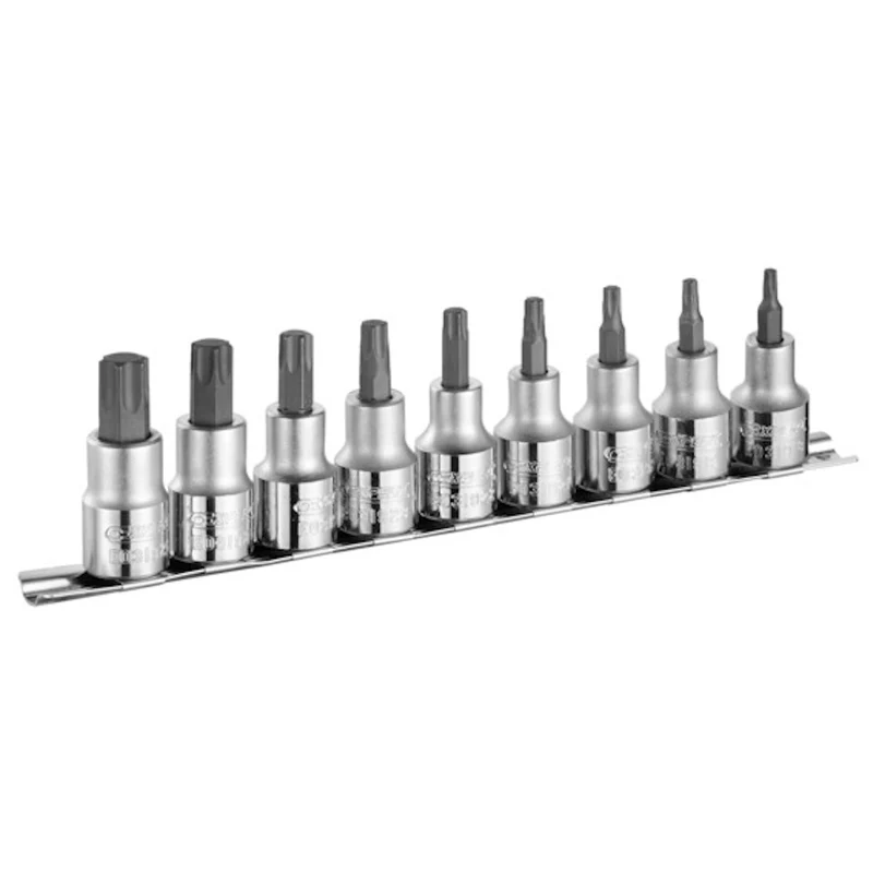 [E032936] Expert - Jeu de douilles tournevis Torx® 1/2” - 9 pièces