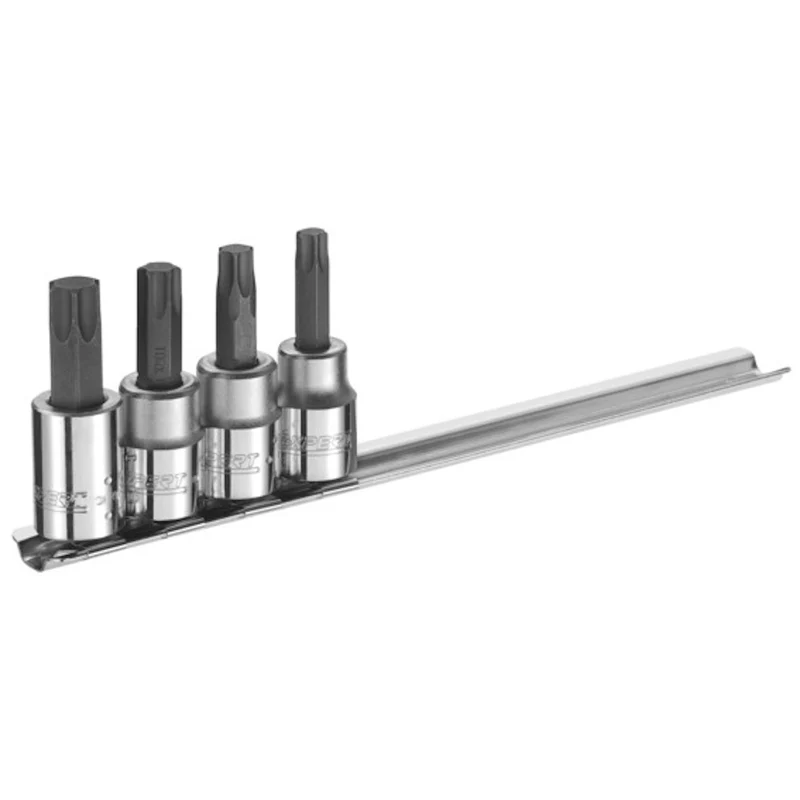 [E031807] Jeu de douilles tournevis TORX® 3/8", 4 pièces