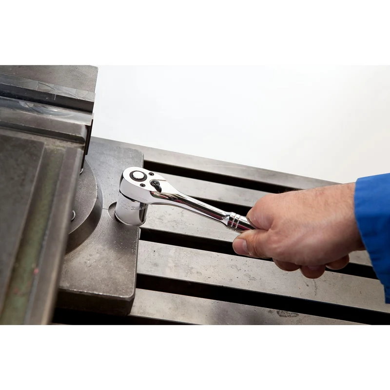 [E031612] EXPERT - Cliquet parcmètre à verrouillage 3/8” manche métal