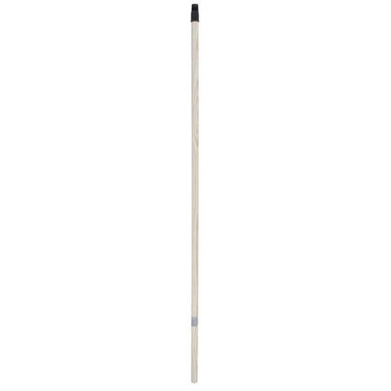 Manche bois pour balais a vis diam.24mm L130cm
