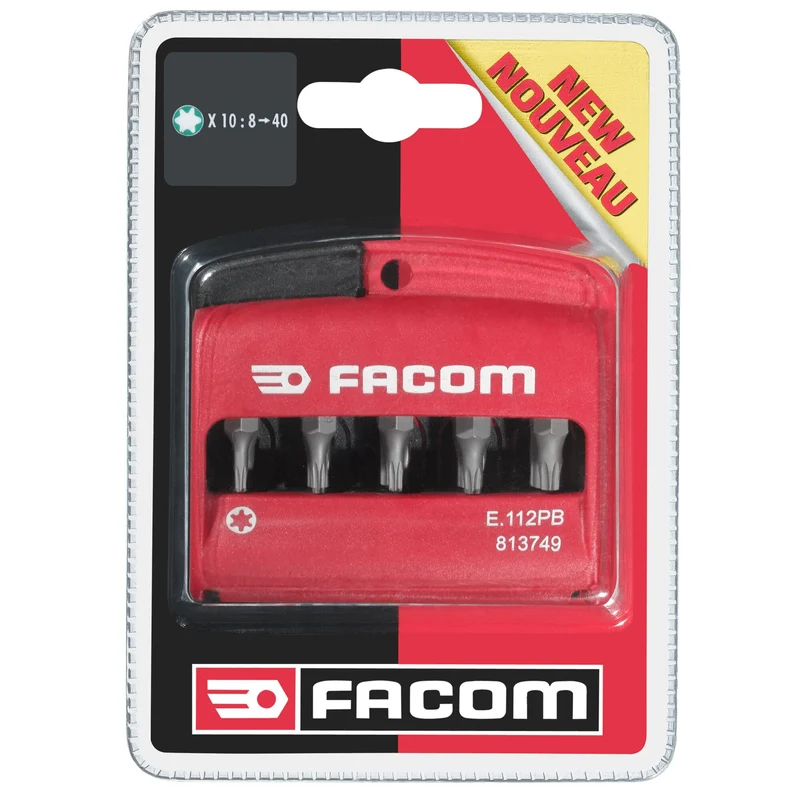 [E.112PB] Boîte de 10 embouts Torx