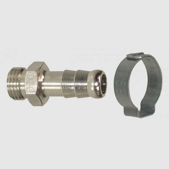 Raccord 1230 1/4m tuyau diam. 10 - 367200 Lacme
