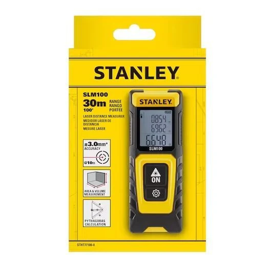 Mesure laser / télémètre laser SLM100 - 30M - STHT77100-0 Stanley