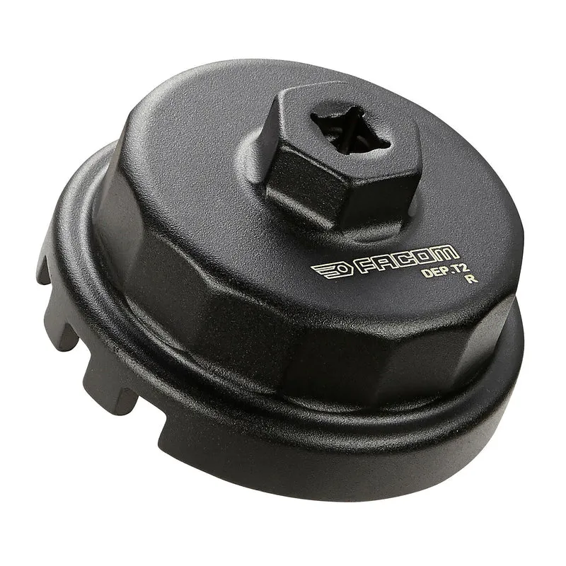 [DEP.T2] Coiffe pour bouchon de filtre à huile Toyota 4, 6 et 8 cylindres, 1/2", 28 mm