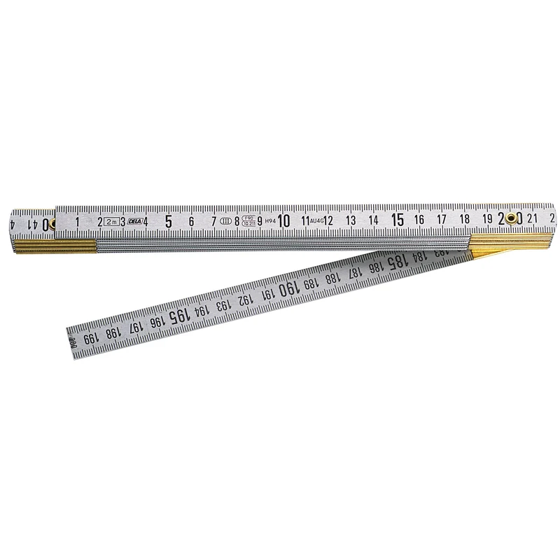[DELA.626.00] Mètre pliant 2m, 10 branches