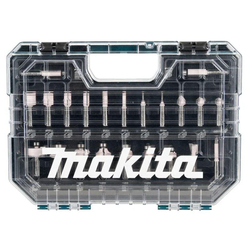 Coffret de 22 fraises à rainurer - D-74784 Makita
