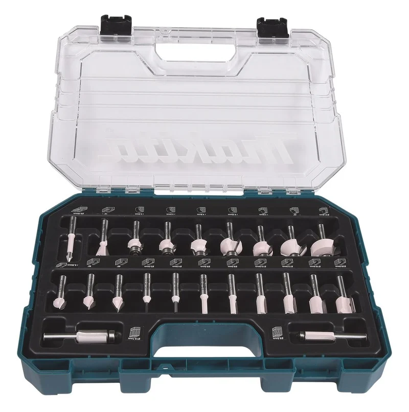 Coffret de22 fraises Ø 8 mm - D-74778 Makita