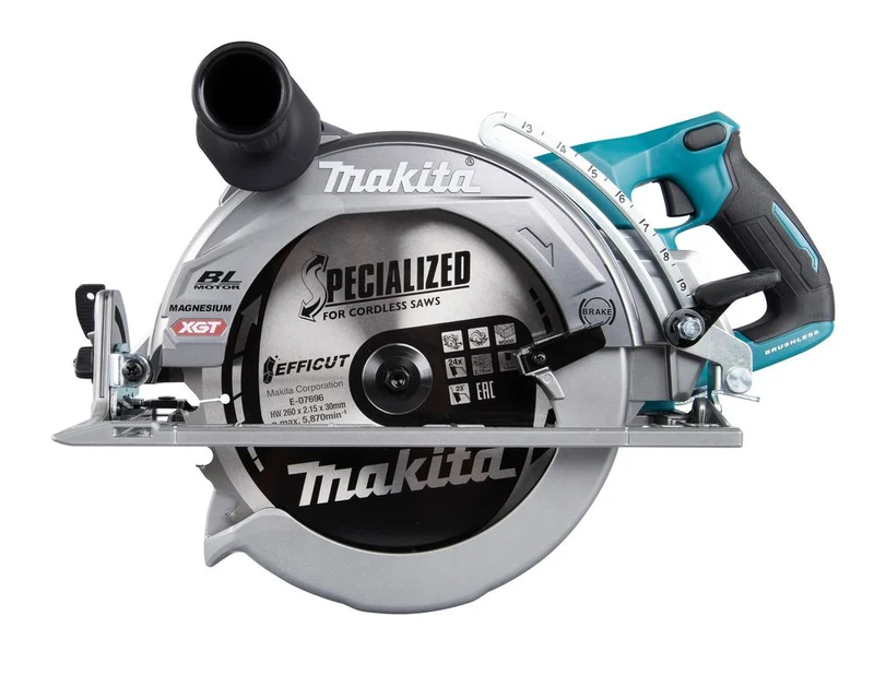 Scie circulaire 40V Makita à poignée arrière 260mm -RS002GT101