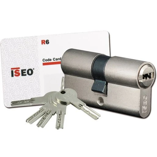 Cylindre 30x40 de sureté et haute sécurité ISR6 880930409 ISEO