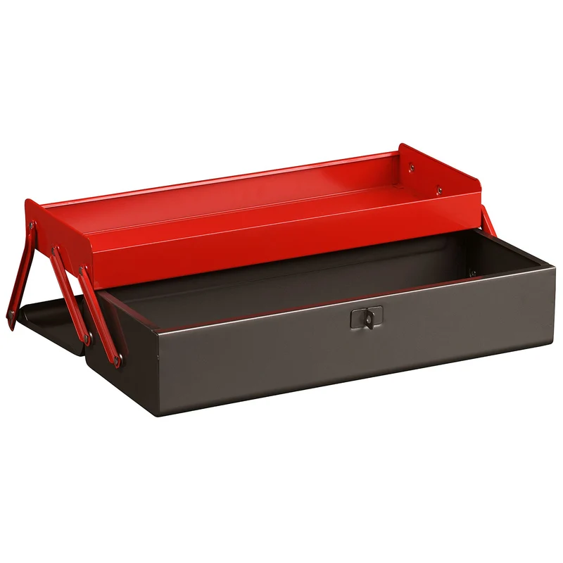 [BT.6A] Boîte à outils métallique 2 cases