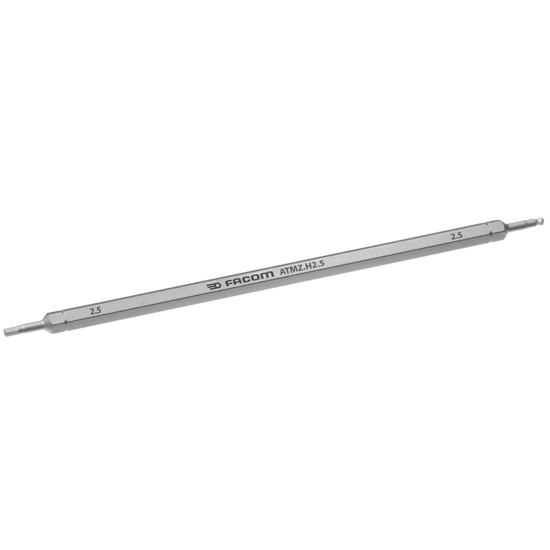 [ATMZ.H2.5] Embout double têtes, 6 pans, 2,5 mm