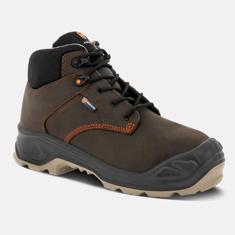 CHAUSSURE HAUTE S3S PT36 NOUMEA COGNAC 1823