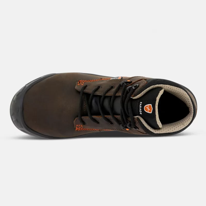 CHAUSSURE HAUTE S3S PT36 NOUMEA COGNAC 1823
