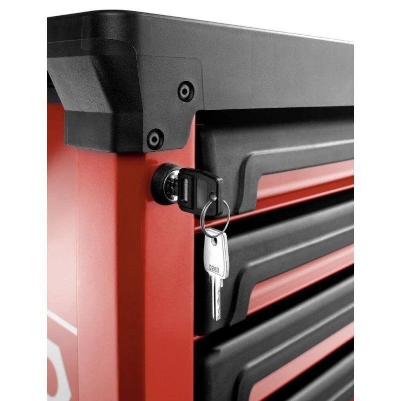 Servante rouge 6 tiroirs ROLL.6M3APF Facom