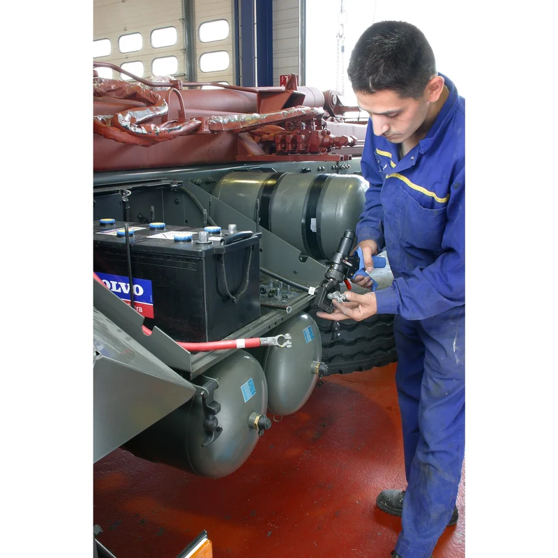 [985913] Pince à sertir hydraulique à gâchette pour cosses tubulaires et manchons