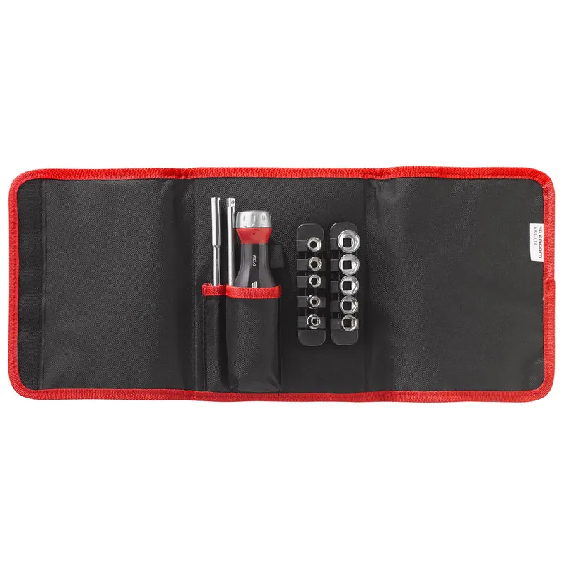 [ATCL.3.12PB] Tournevis 3 en 1 PROTWIST® multilames à double cliquet avec composition de douilles 1/4”