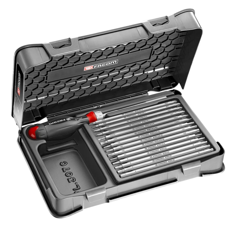 [ATCL.2A15] Composition de tournevis 3 en 1 PROTWIST® multi-lames avec 15 lames